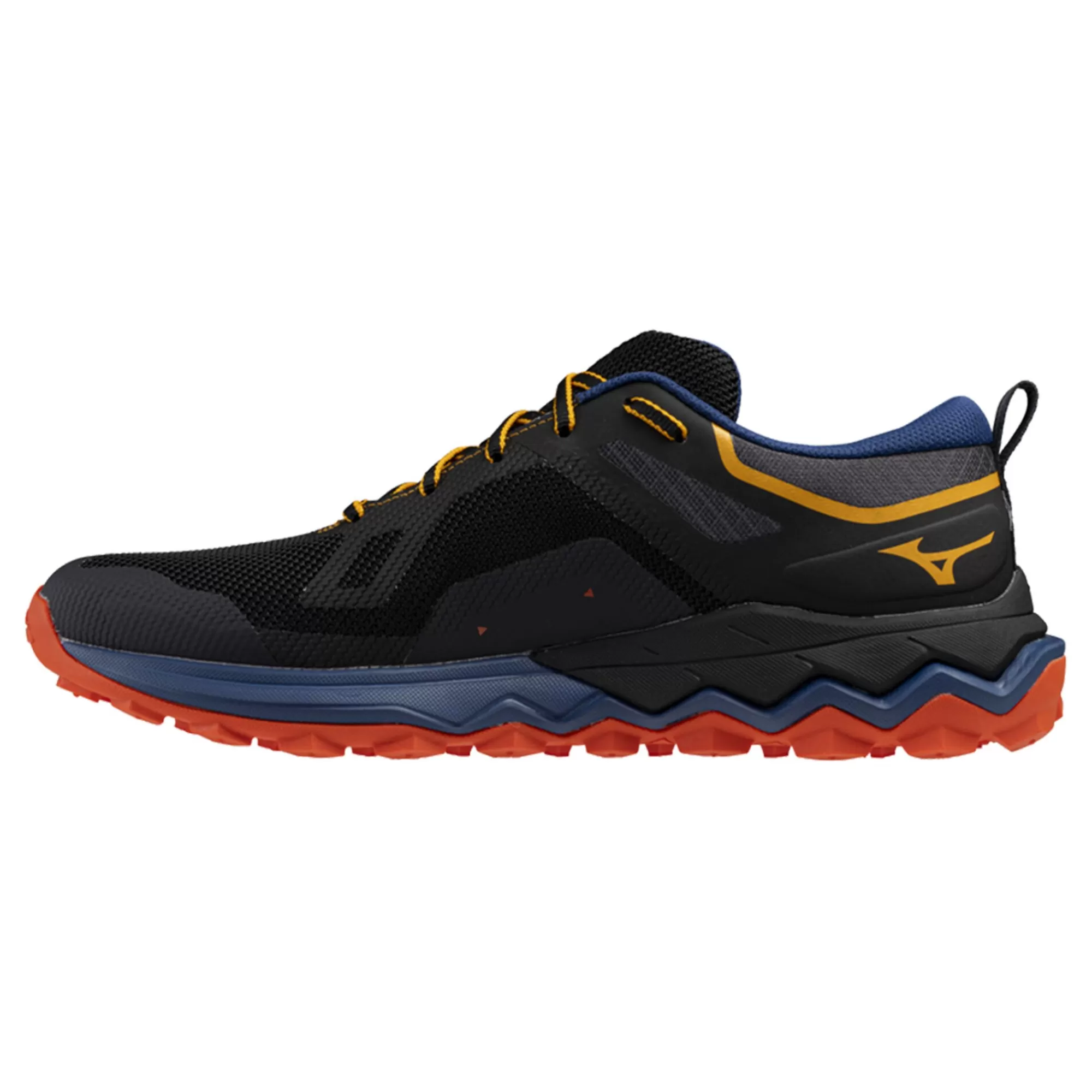 Wave Ibuki 4 Trail Running Shoe Men - Black, Orange>Mizuno Sale