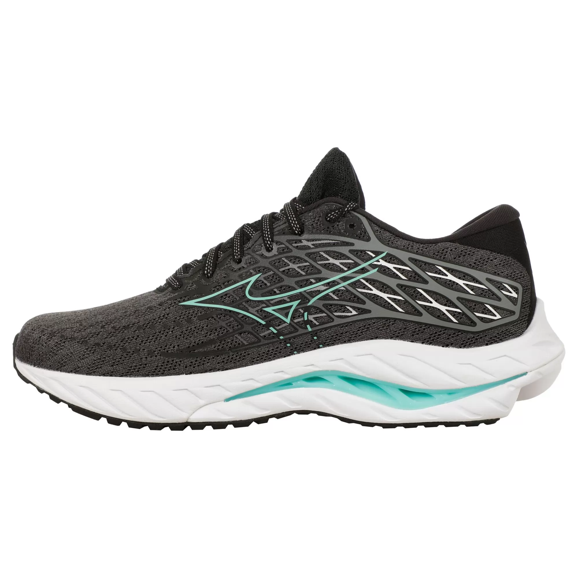 Wave Inspire 20 Stability Running Shoe Women - Black, Turquoise>Mizuno Shop