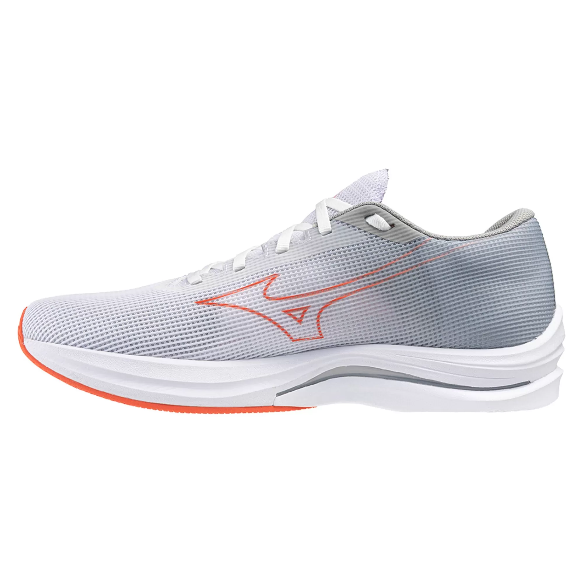 Wave Rebellion Sonic 2 Competition Running Shoe Men - White, Lightgrey>Mizuno Sale