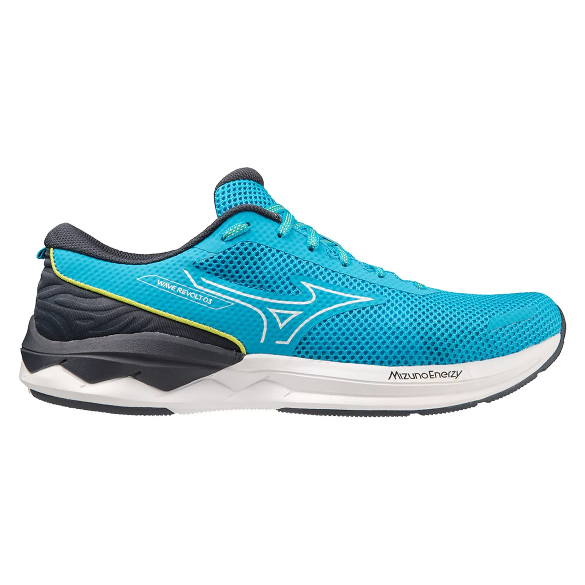 Wave Revolt 3 Neutral Running Shoe Men - Light Blue, Dark Blue>Mizuno Shop