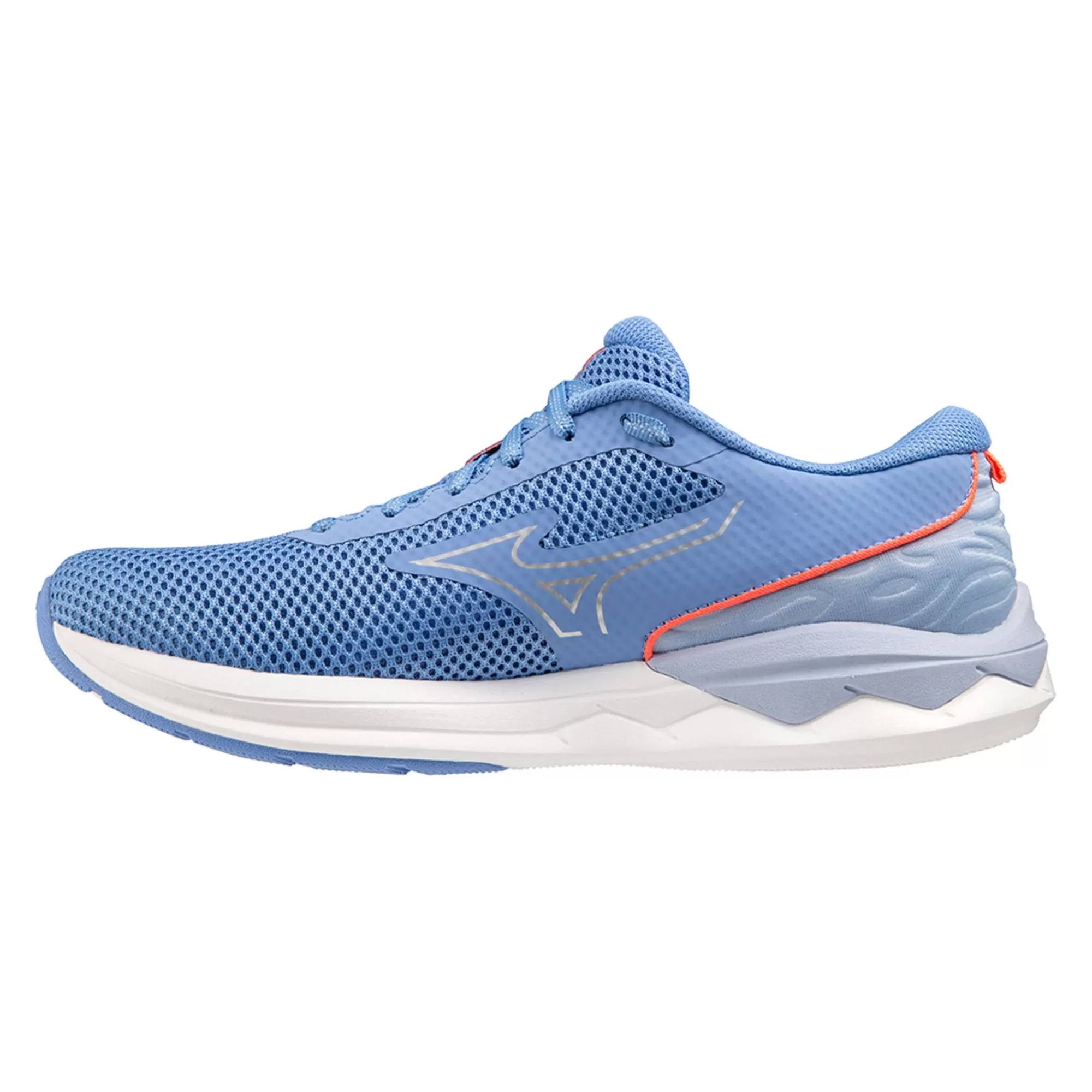 Wave Revolt 3 Neutral Running Shoe Women - Light Blue, Red>Mizuno Flash Sale