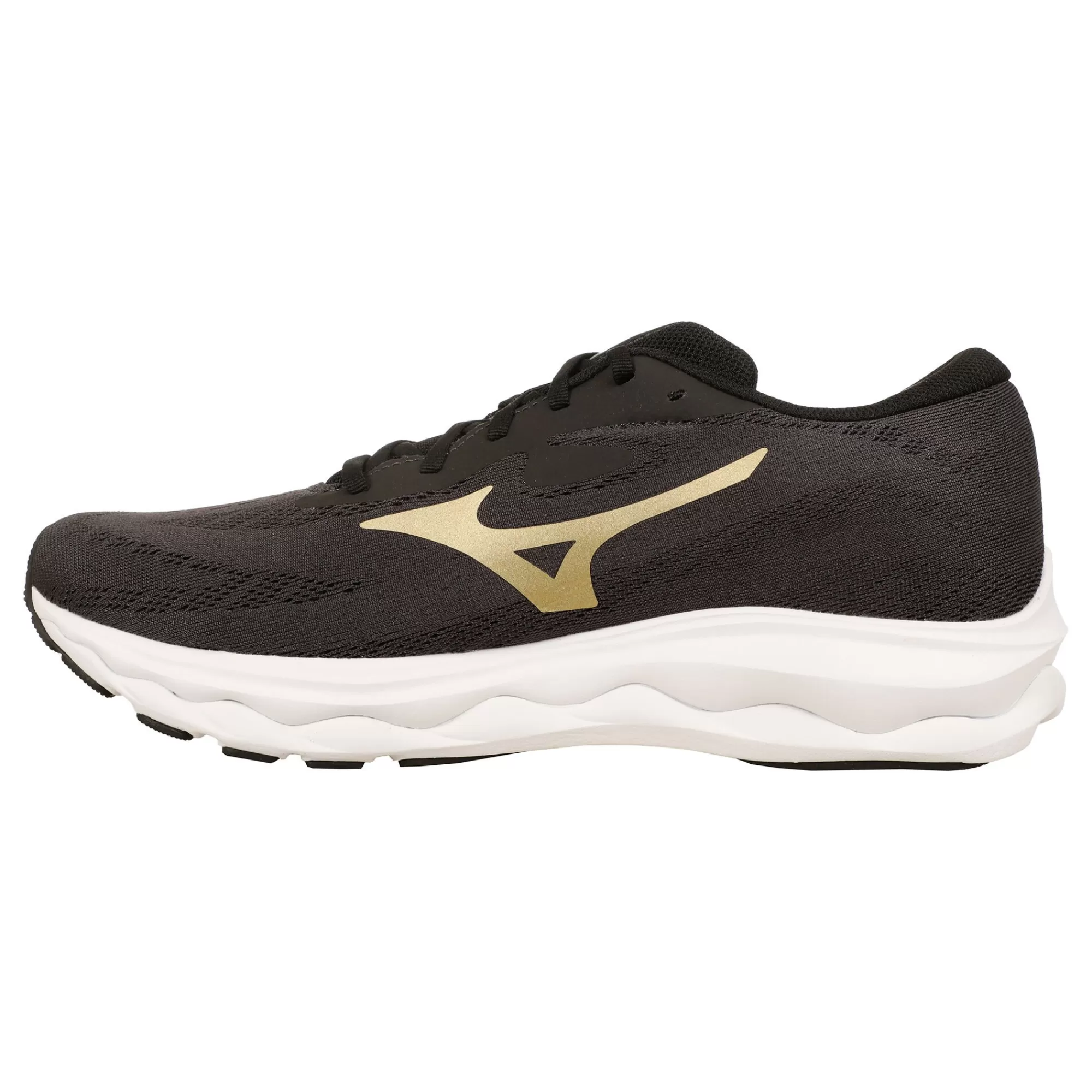 Wave Serene Neutral Running Shoe Men - Black, Gold>Mizuno Outlet