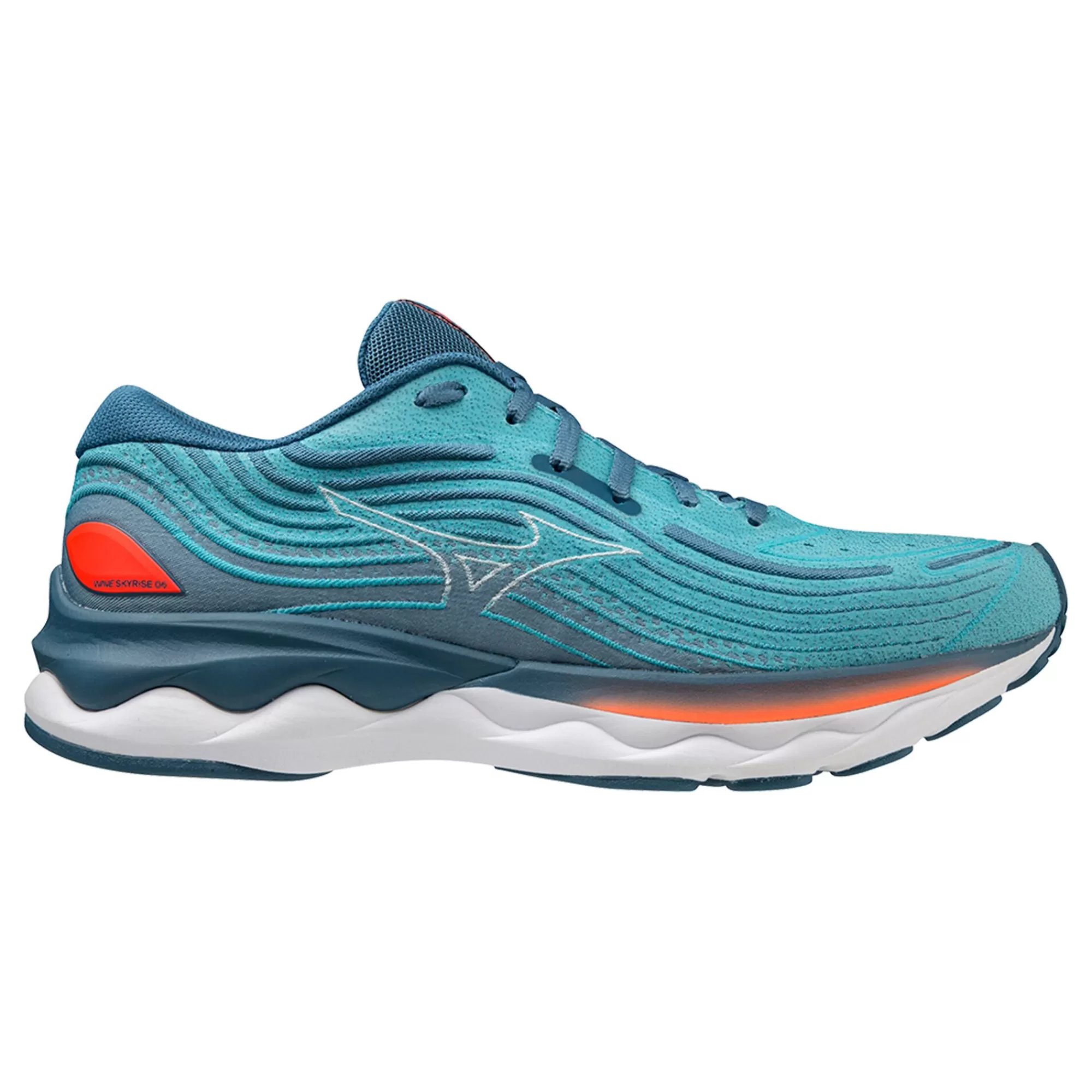 Wave Skyrise 4 Neutral Running Shoe Men - Blue, Orange>Mizuno Flash Sale