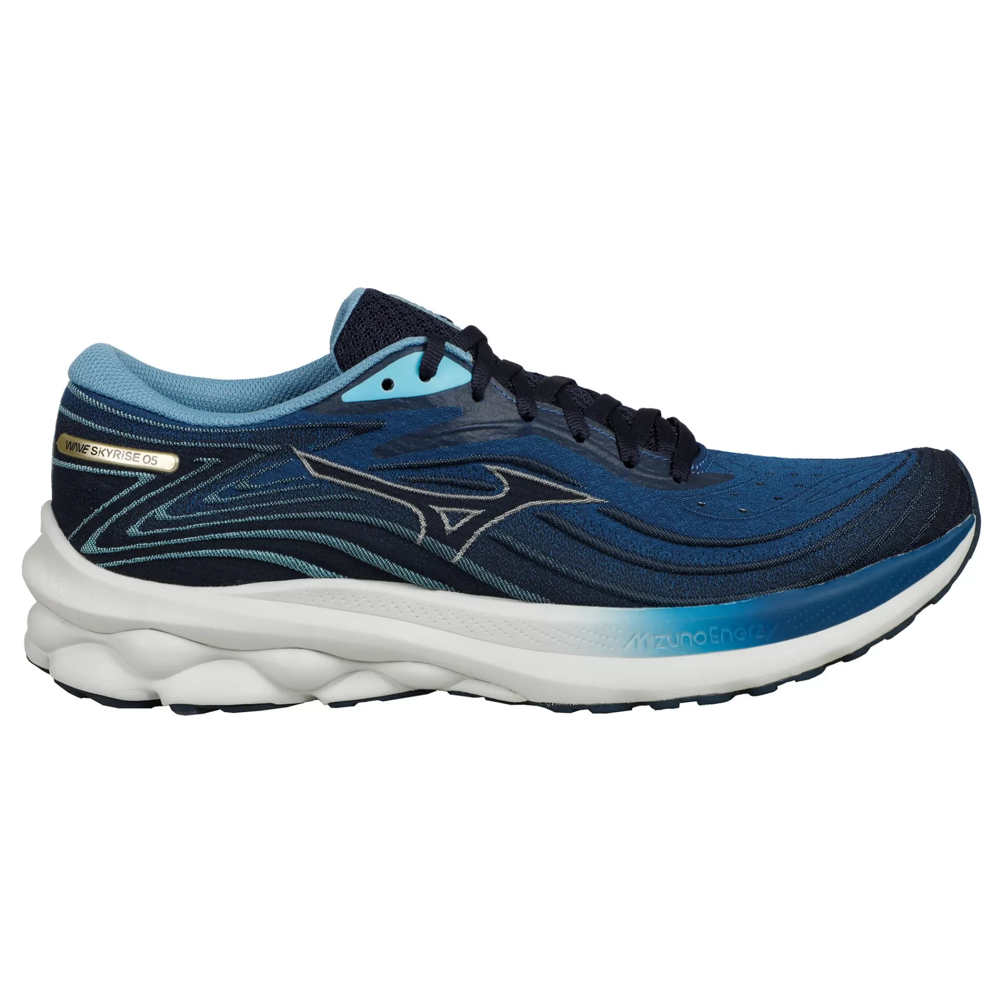 Wave Skyrise 5 Neutral Running Shoe Men - Blue, White>Mizuno Shop