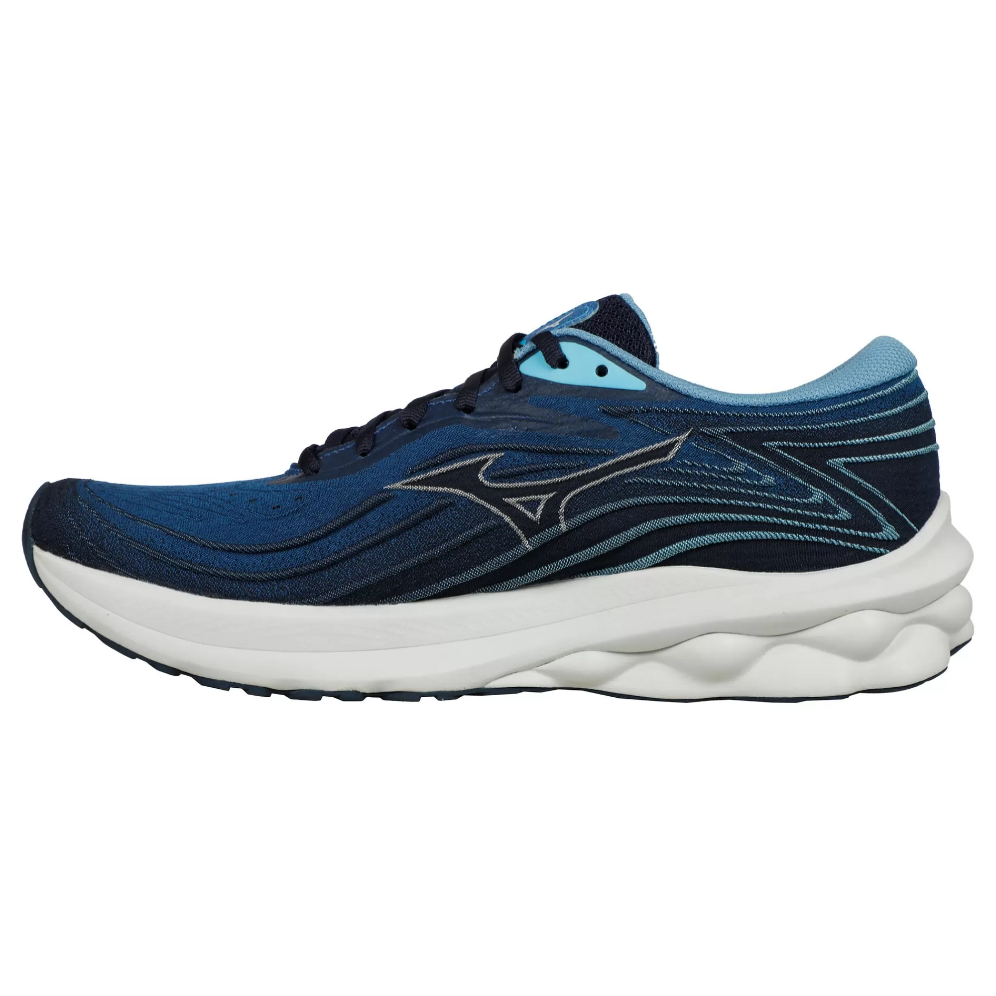 Wave Skyrise 5 Neutral Running Shoe Men - Blue, White>Mizuno Shop