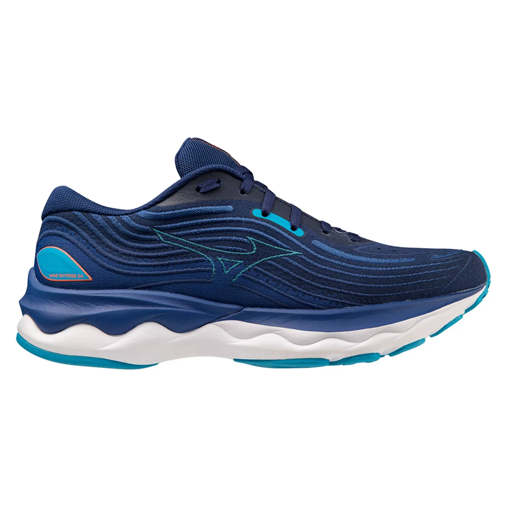 Wave Skyrise 4 Neutral Running Shoe Men - Dark Blue, Light Blue>Mizuno Clearance