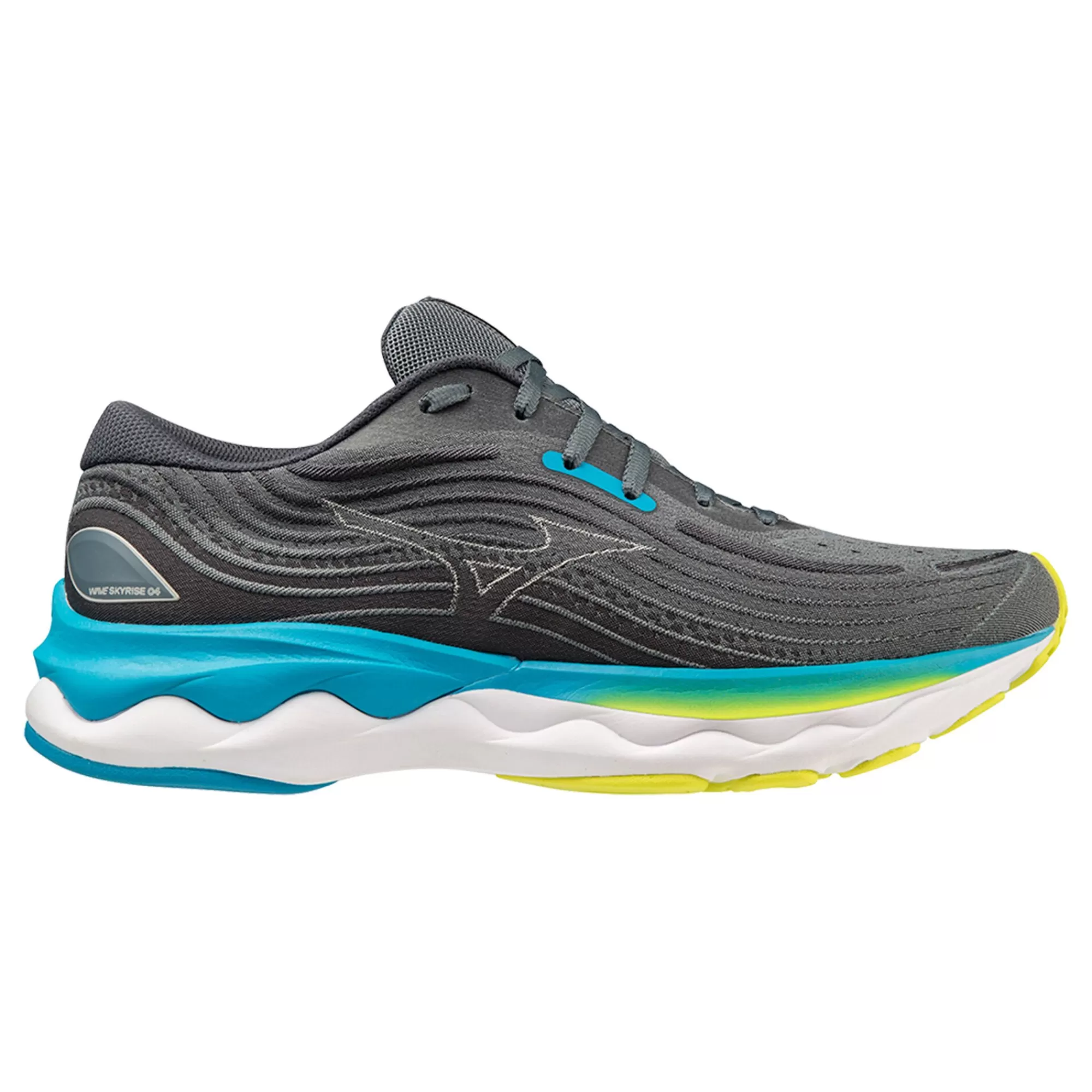 Wave Skyrise 4 Neutral Running Shoe Men - Grey, Light Blue>Mizuno Discount