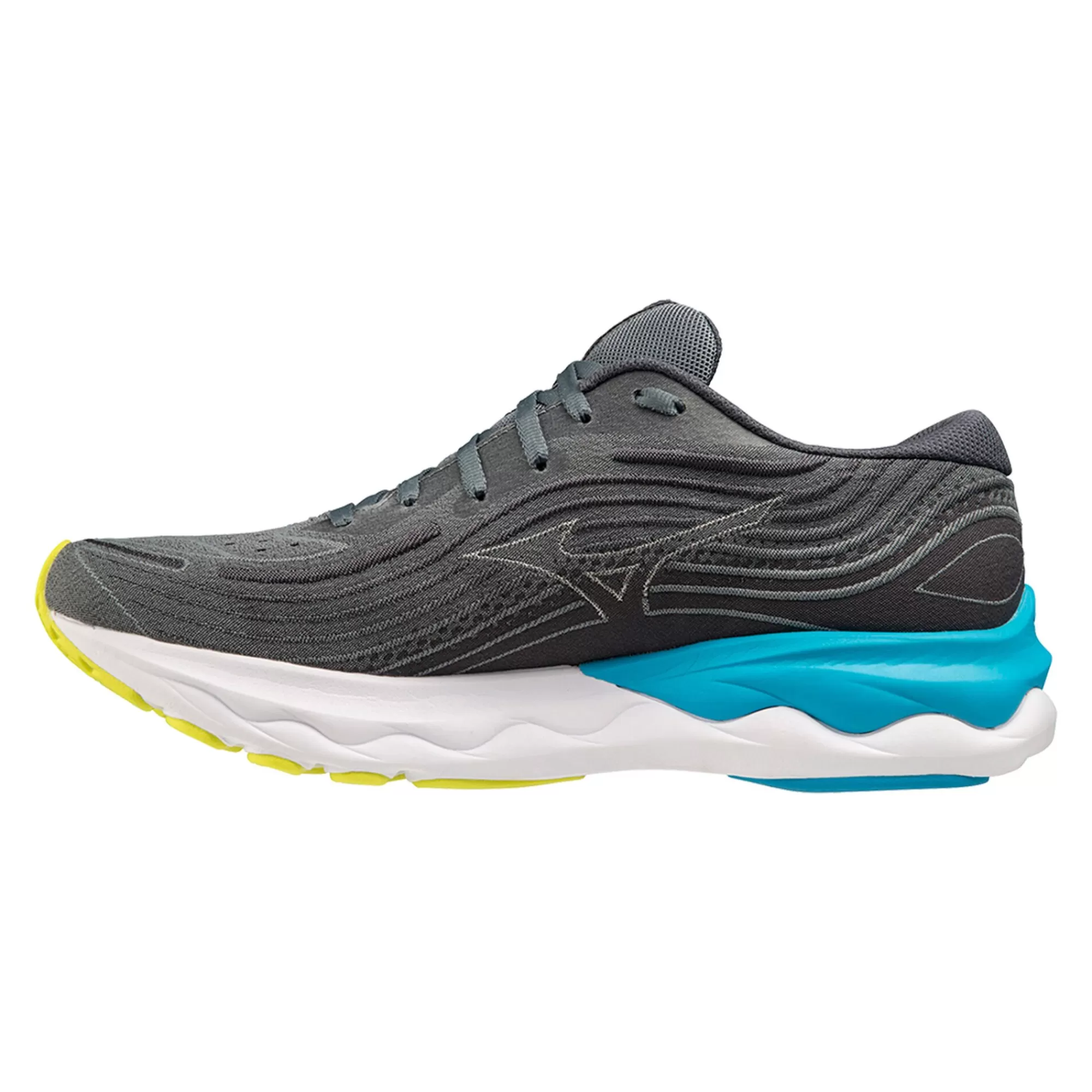 Wave Skyrise 4 Neutral Running Shoe Men - Grey, Light Blue>Mizuno Discount