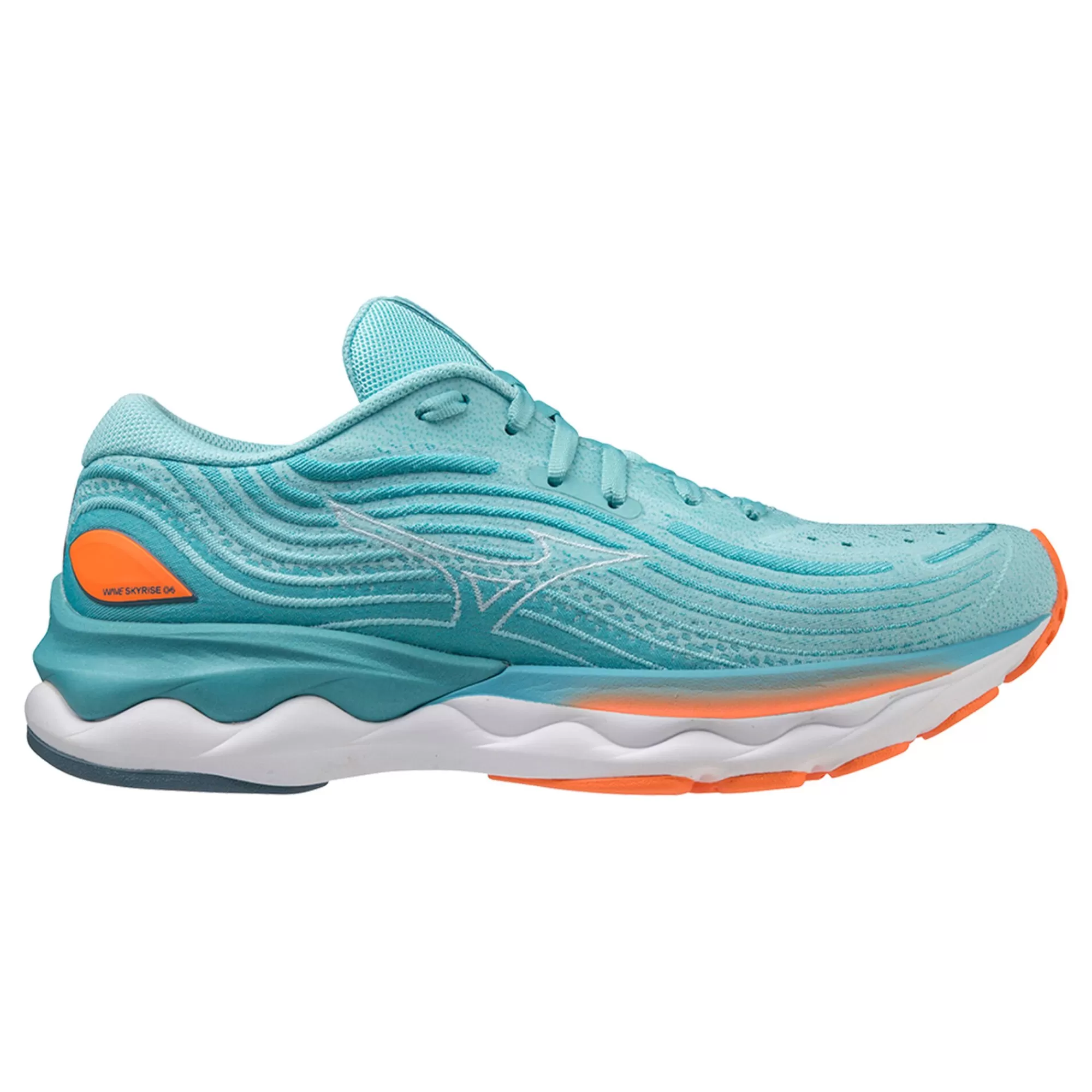 Wave Skyrise 4 Neutral Running Shoe Women - Blue, White>Mizuno Clearance