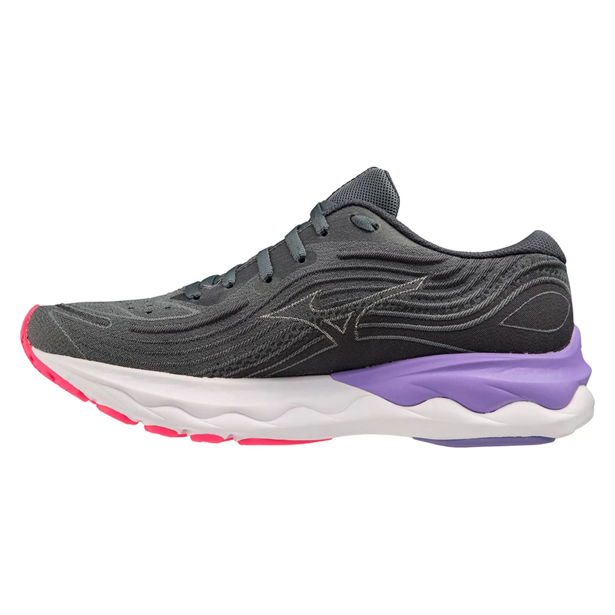 Wave Skyrise 4 Neutral Running Shoe Women - Grey, Violet>Mizuno New