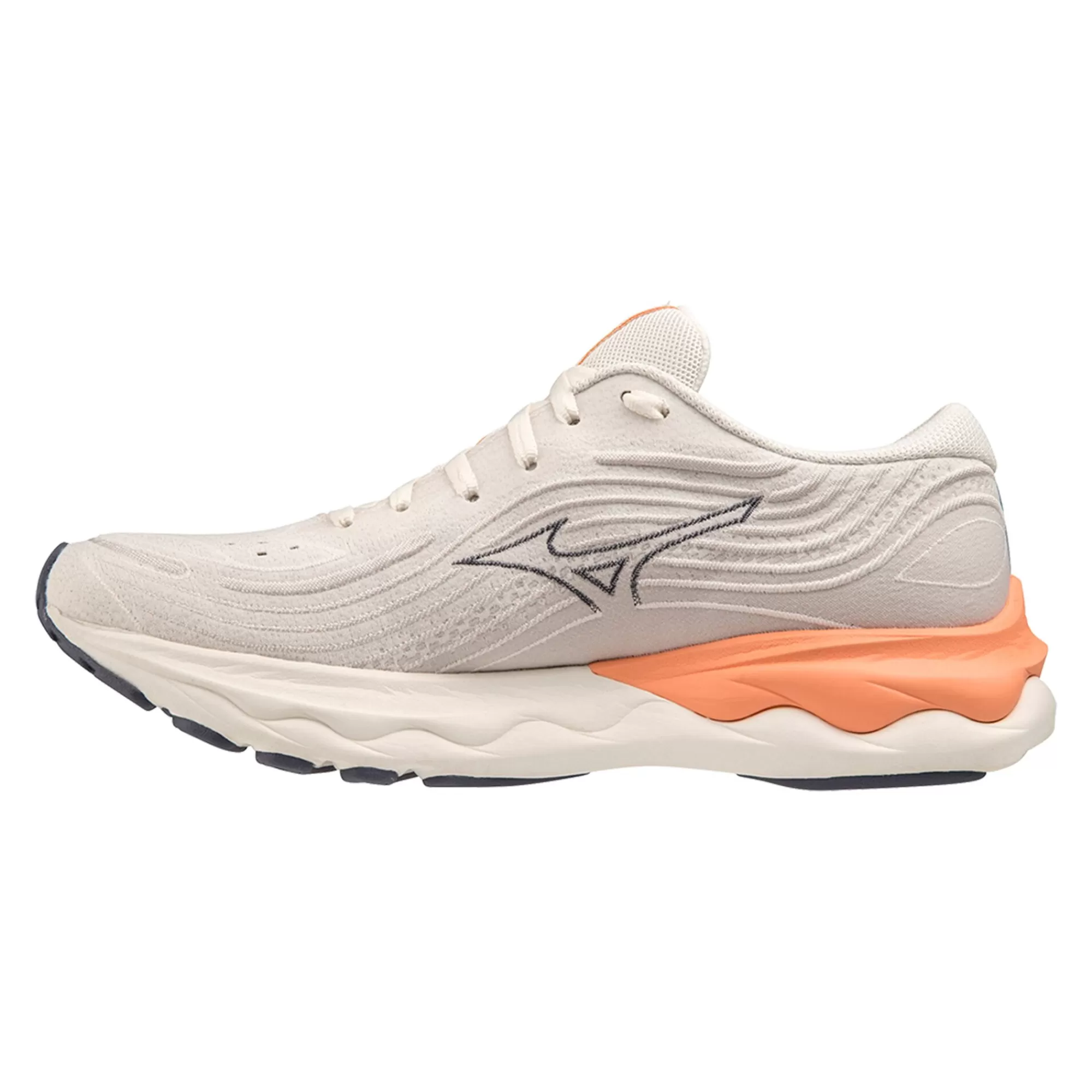 Wave Skyrise 4 Neutral Running Shoe Women - White, Coral>Mizuno Cheap