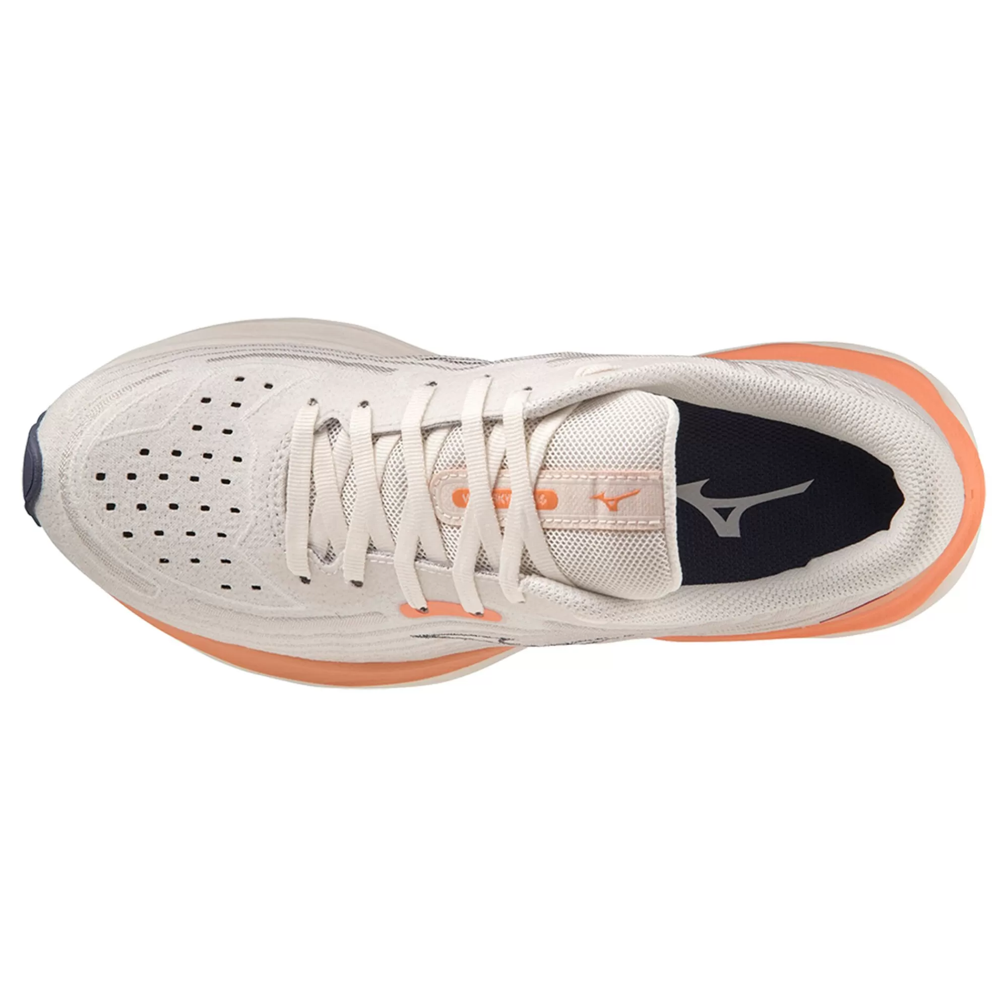 Wave Skyrise 4 Neutral Running Shoe Women - White, Coral>Mizuno Cheap