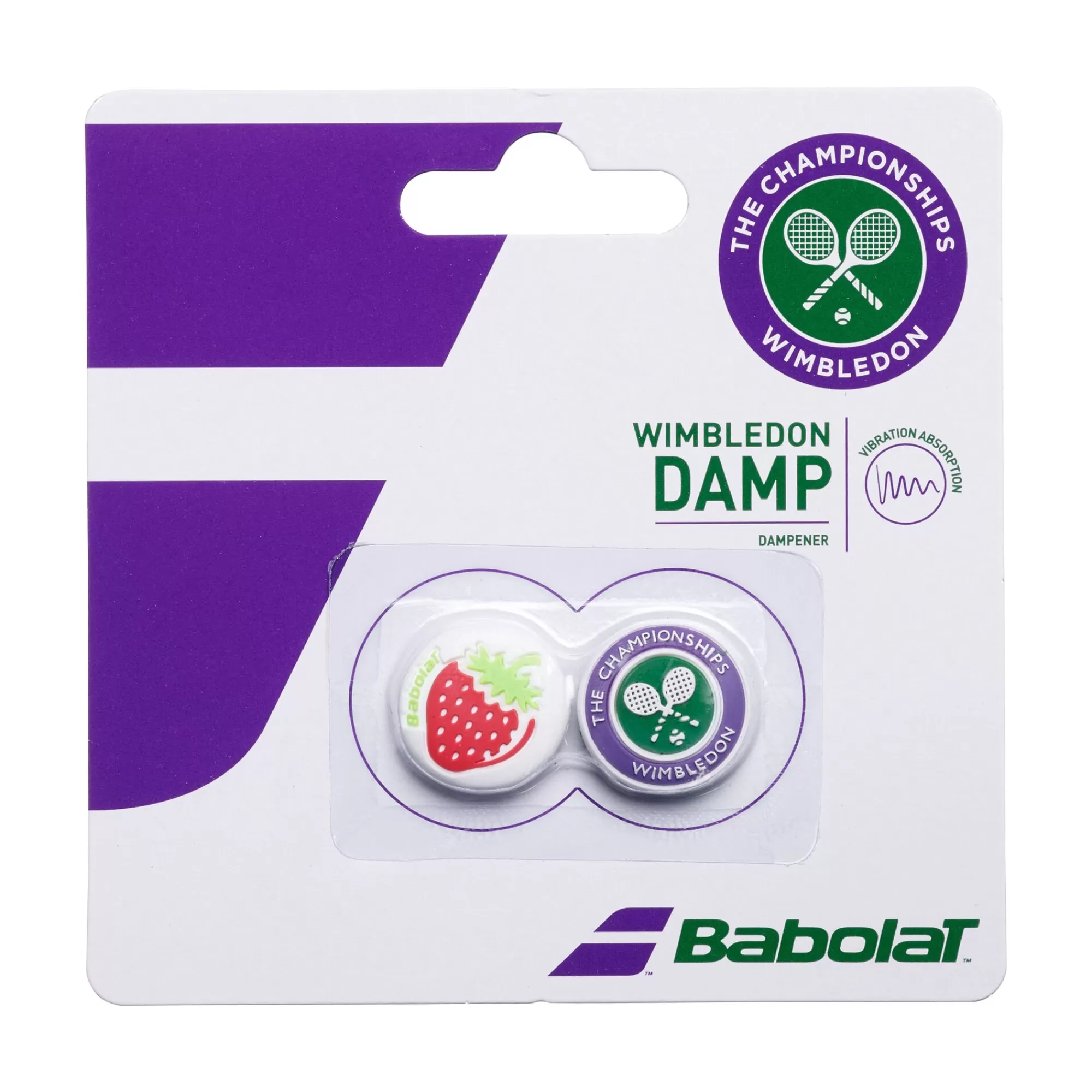 Wimbledon Dampener 2 Pack - Blue>Babolat Flash Sale