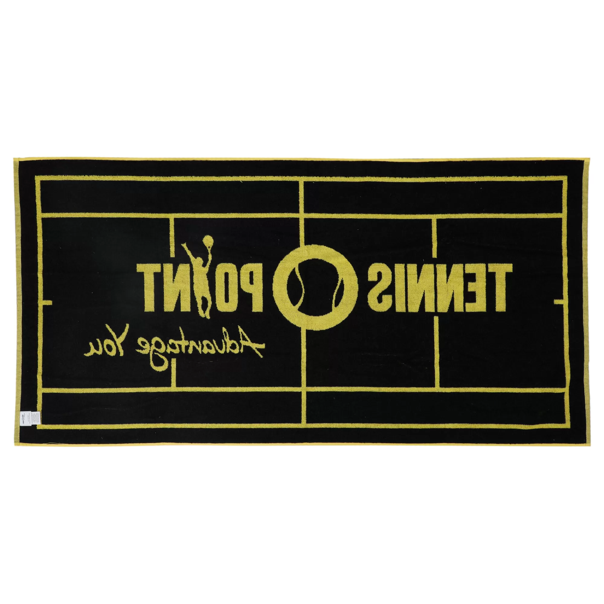 70x140 Towel - Yellow, Black>Tennis-Point Flash Sale