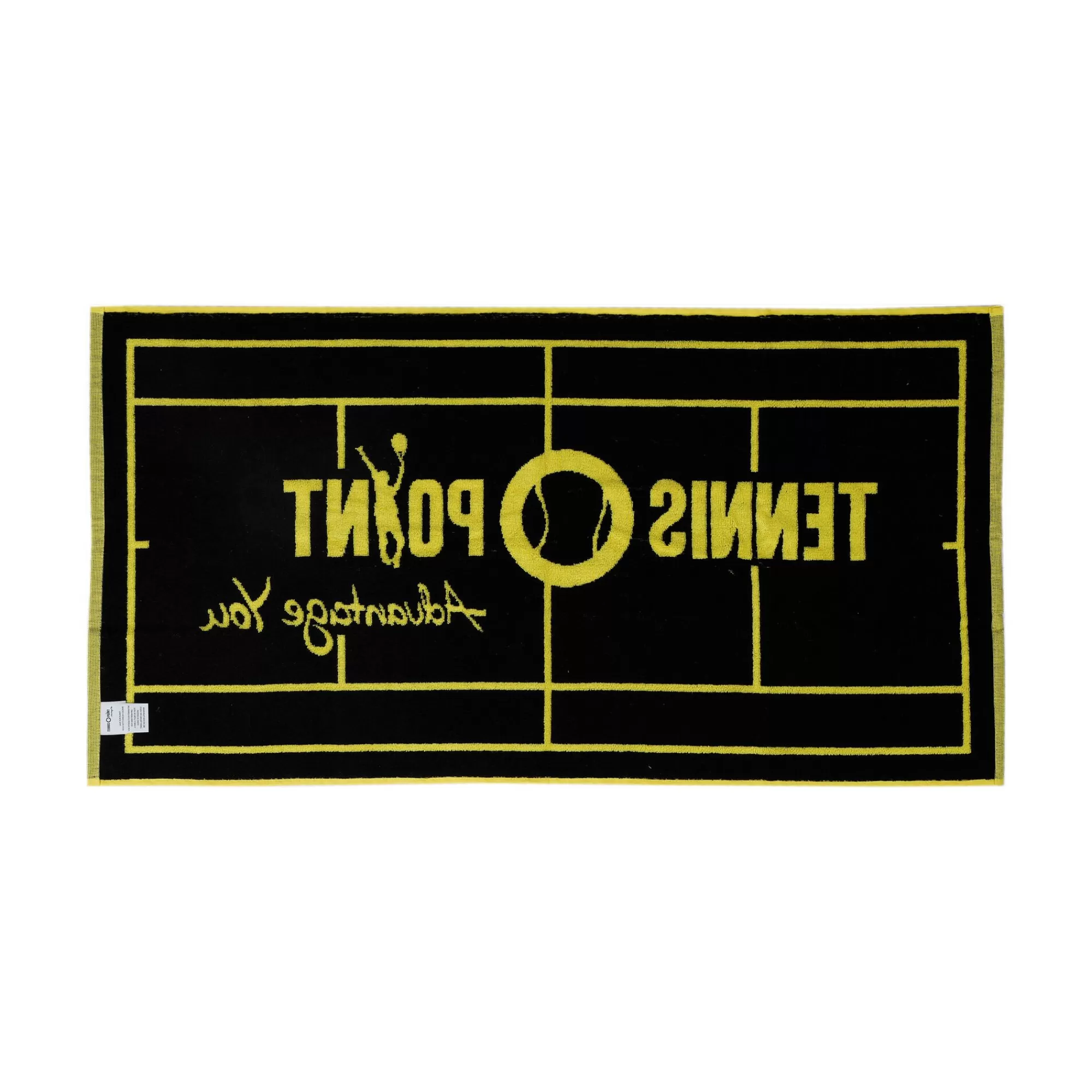 50x100 Towel - Yellow, Black>Tennis-Point Online