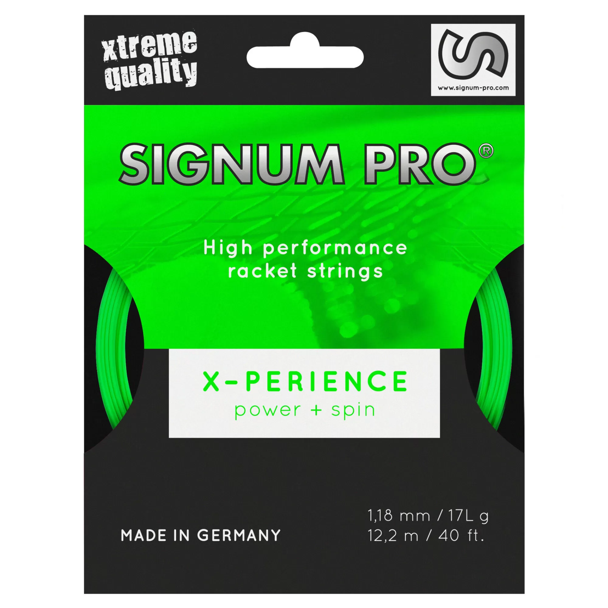 Xperience String Set 12m - Neon Green>Signum Pro Discount