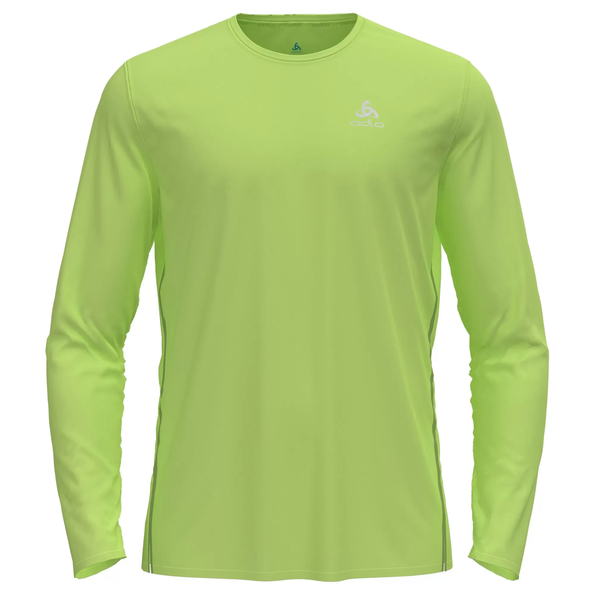 Zeroweight Chill-Tec Crew Neck Running Shirt Men - Light Green>Odlo Discount