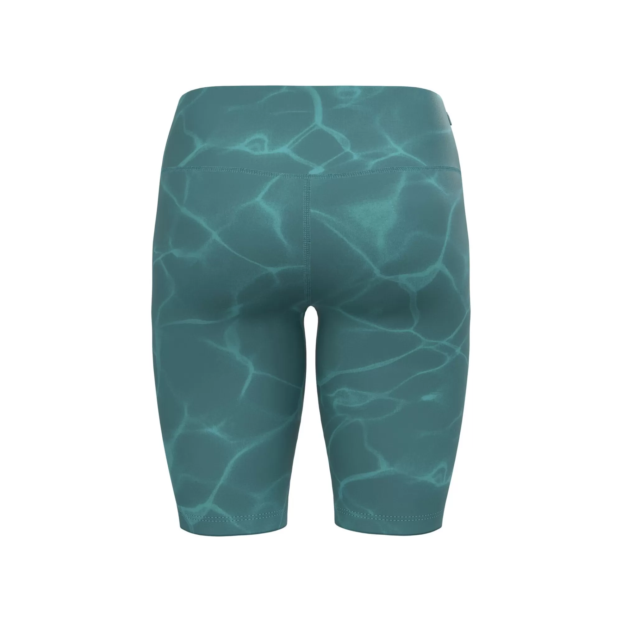 Zeroweight Print Running Tights Women - Blue Grey>Odlo Hot