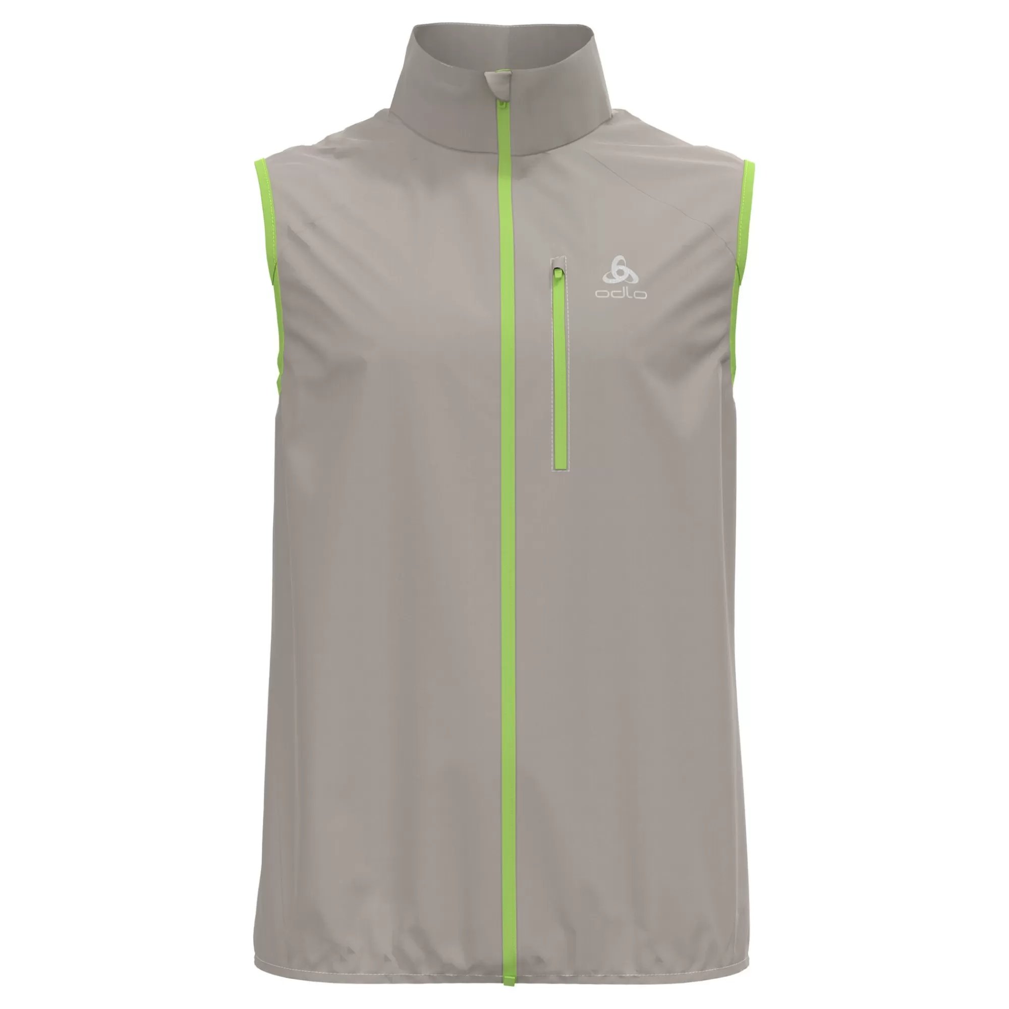 Zeroweight Running Vests Men - Silver, Light Green>Odlo Best Sale