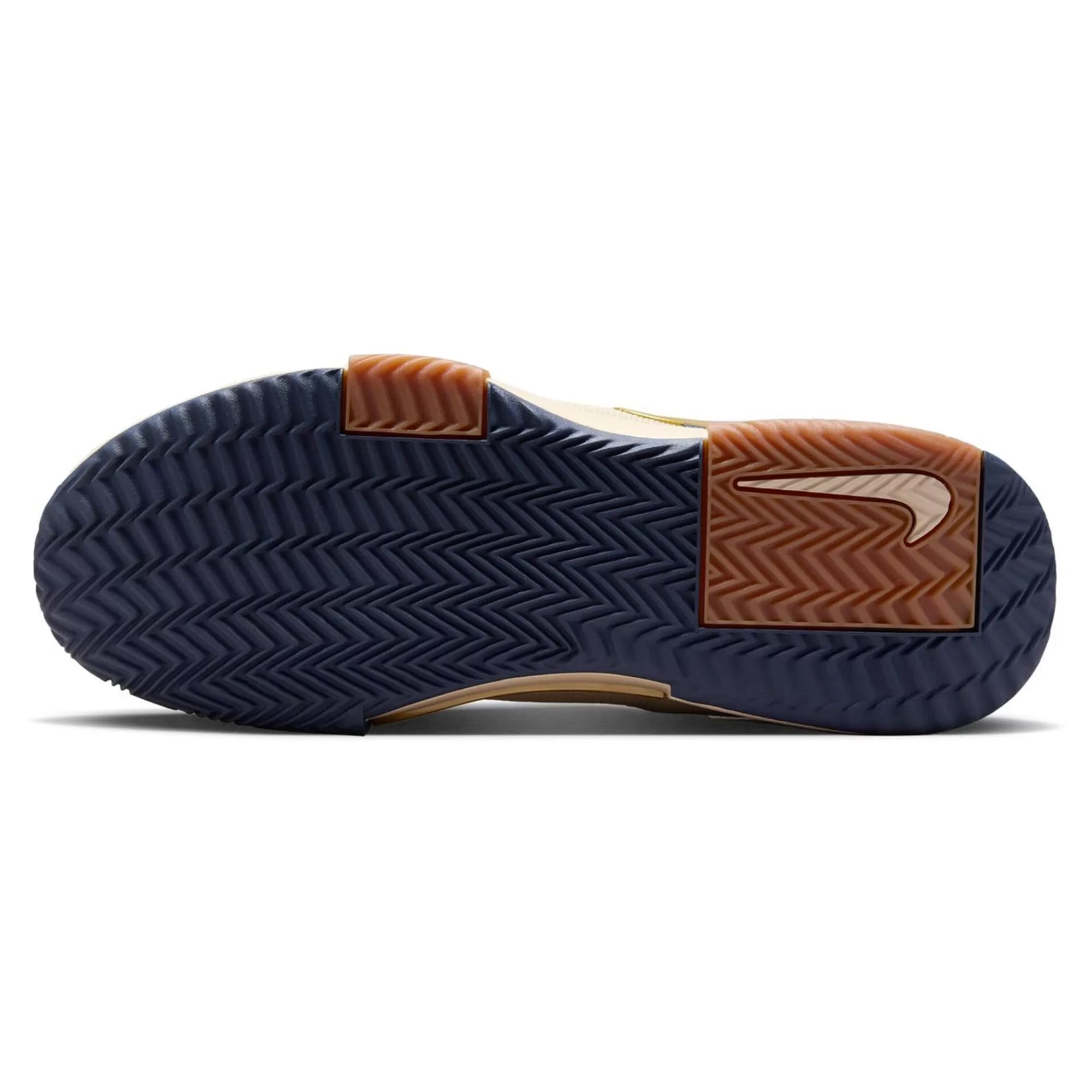 Zoom GP Challenge 1 PRM Clay Court Shoe Men - Beige, Dark Blue>Nike New