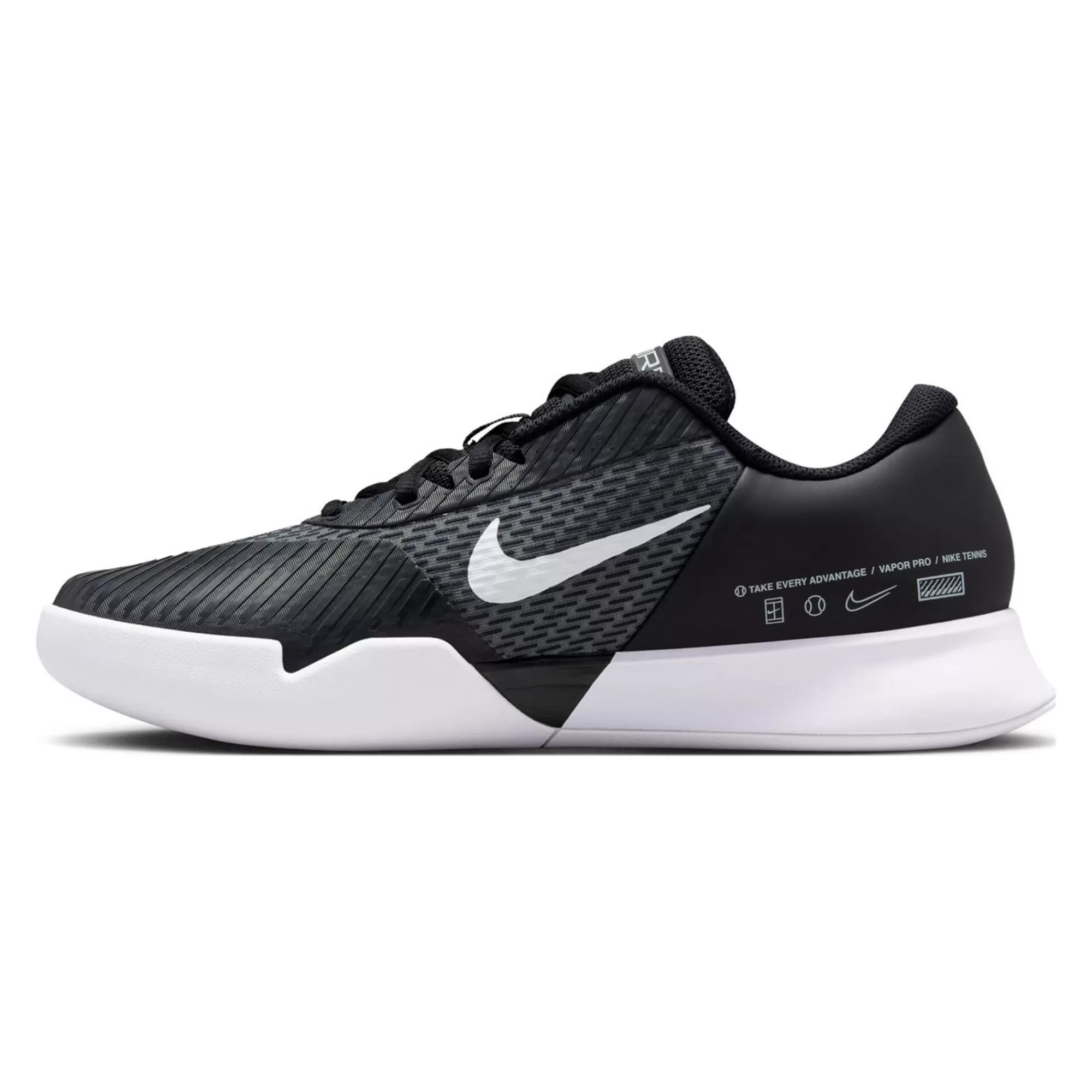 Zoom Vapor Pro 2 Carpet Shoe Men - Black, White>Nike Outlet