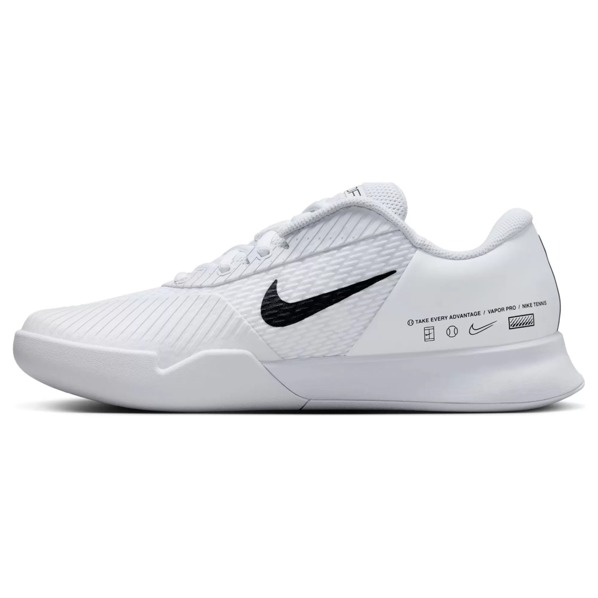 Zoom Vapor Pro 2 Carpet Shoe Men - White, Black>Nike Cheap